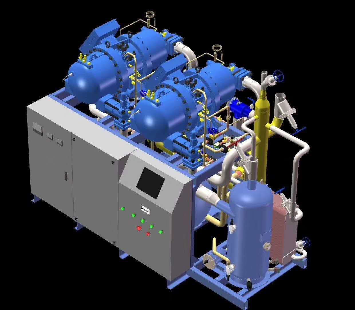 云南雪人螺杆并联机组